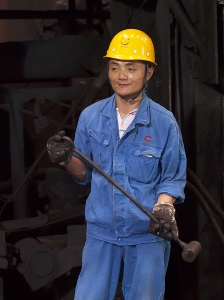 南钢工人