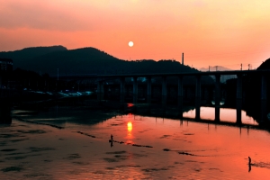 钢都夕照
