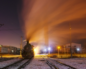 夜拍机车