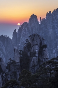 黄山日出