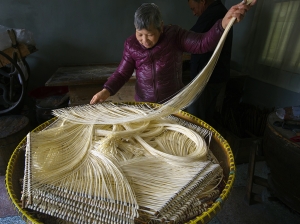手工素面