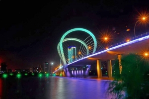 三好桥夜色—静谧的浑...