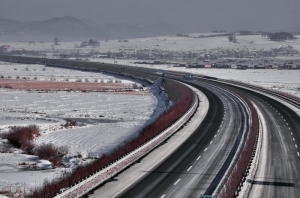 路，雪