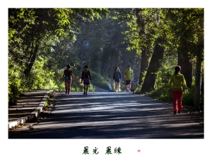 晨光 晨练