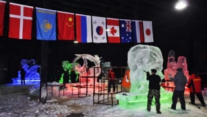 新年国际冰雕   一