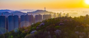 锦江山的早晨