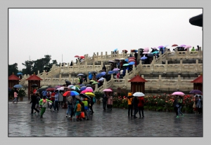 雨中天坛