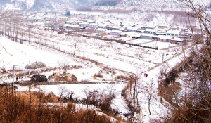 冬日山村